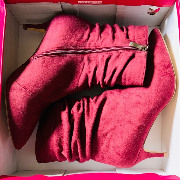 Catherine Malandrino Mulberry bootie Size 8.5 NEW - Picture 2 of 2